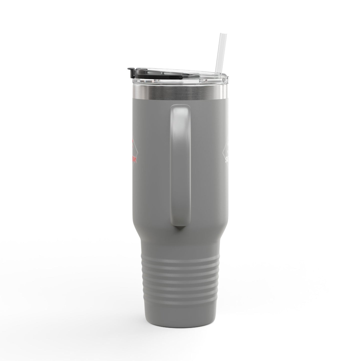 SubieFreak Red logo 40oz Travel Mug for Hot & Cold Drinks
