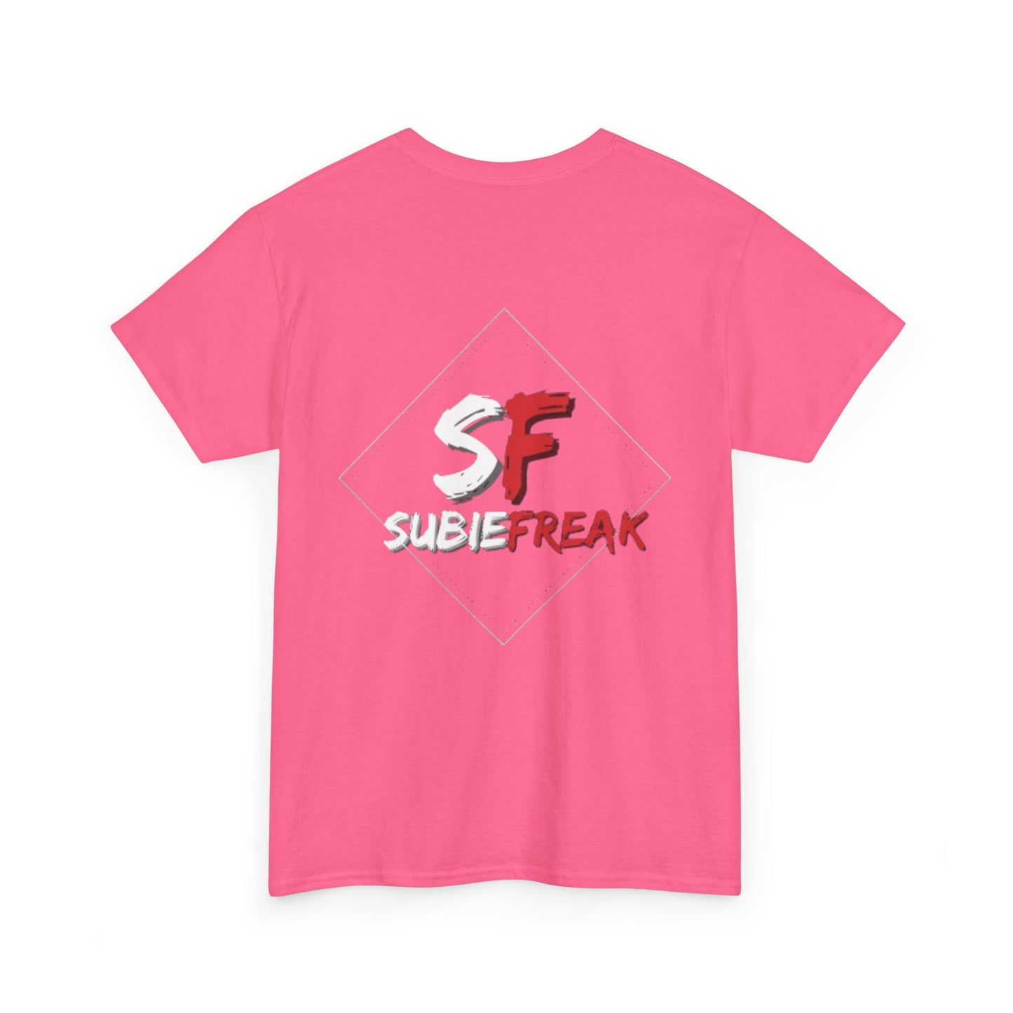 SubieFreak Triangle Hyper Teal Graphic Tee
