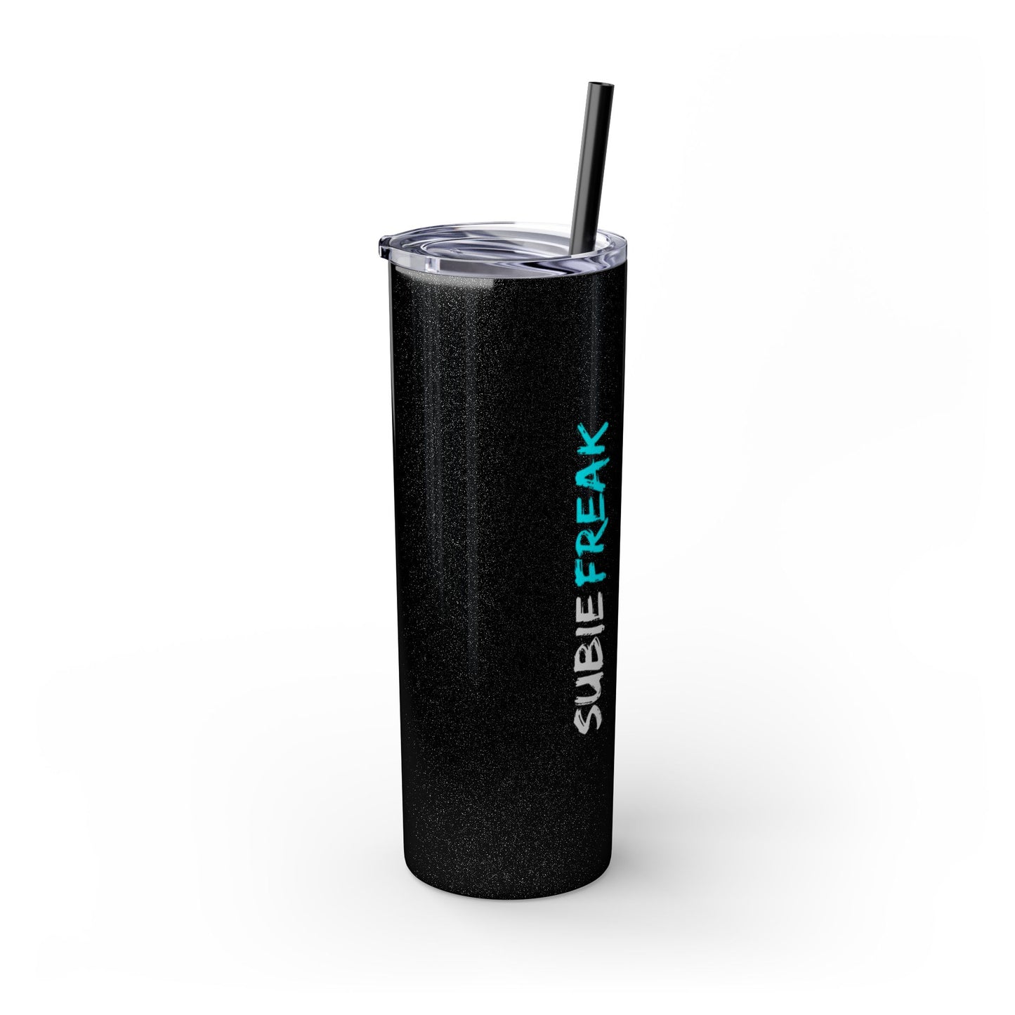 SubieFreak Teal Lettering Tumbler: Cool 20oz Travel Mug
