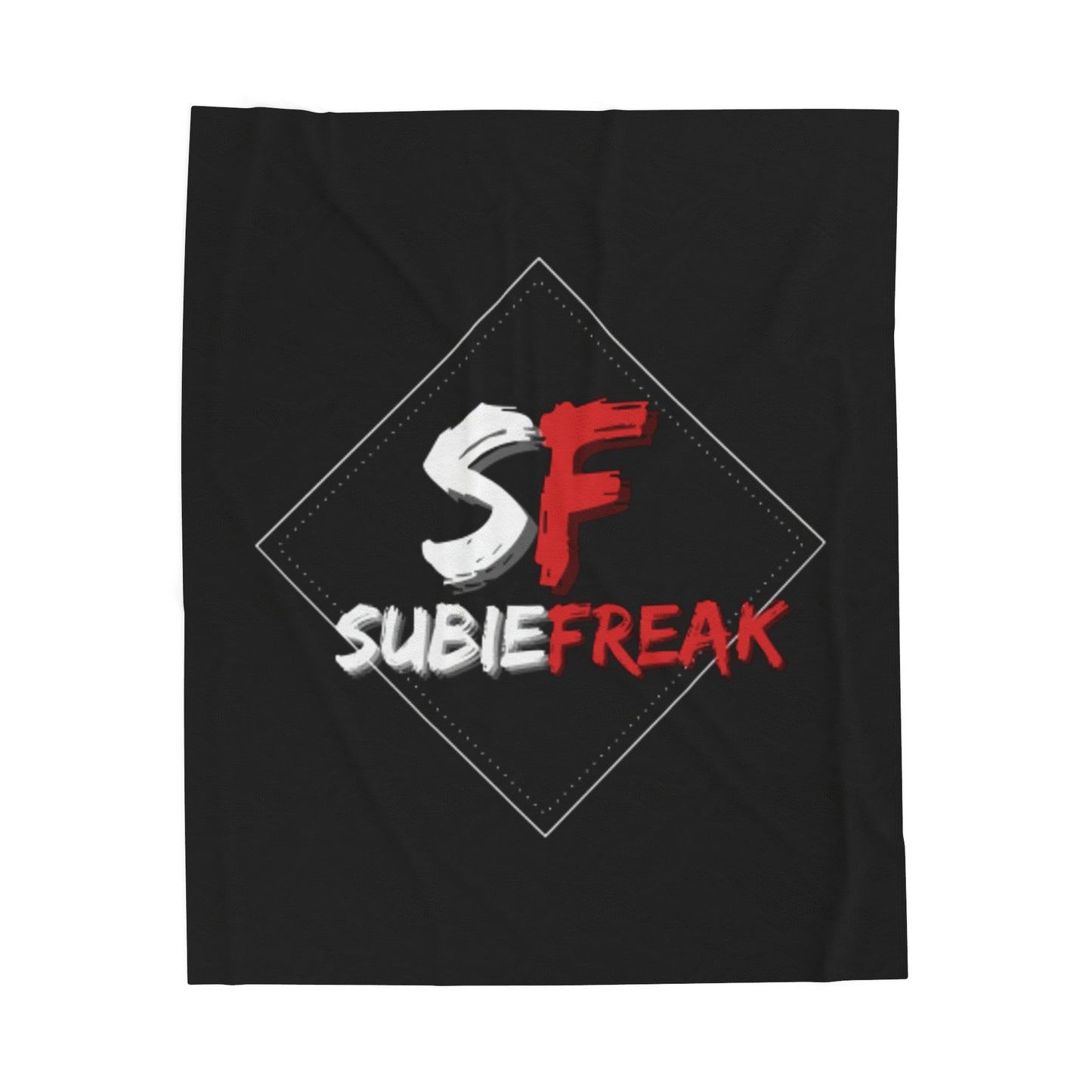 SubieFreak Red Plush Blanket