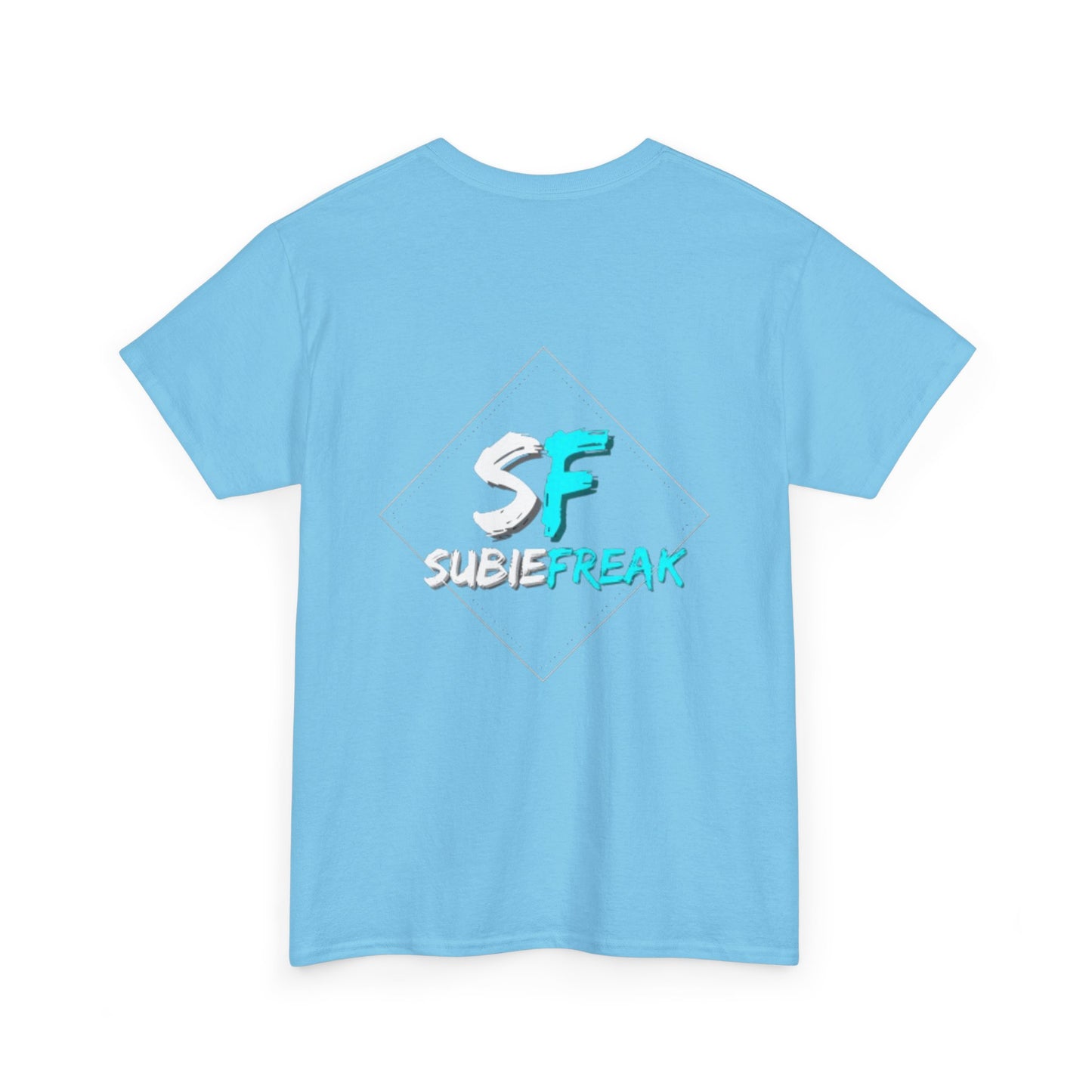 SubieFreak Triangle Hyper Teal Graphic Tee