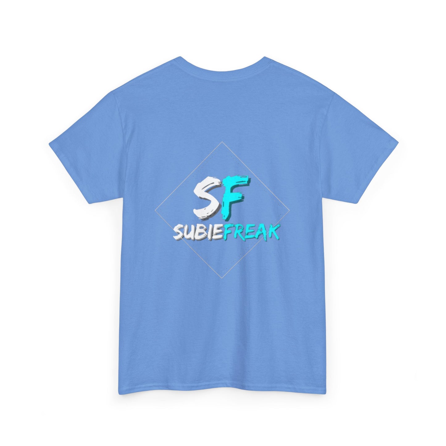 SubieFreak Triangle Hyper Teal Graphic Tee