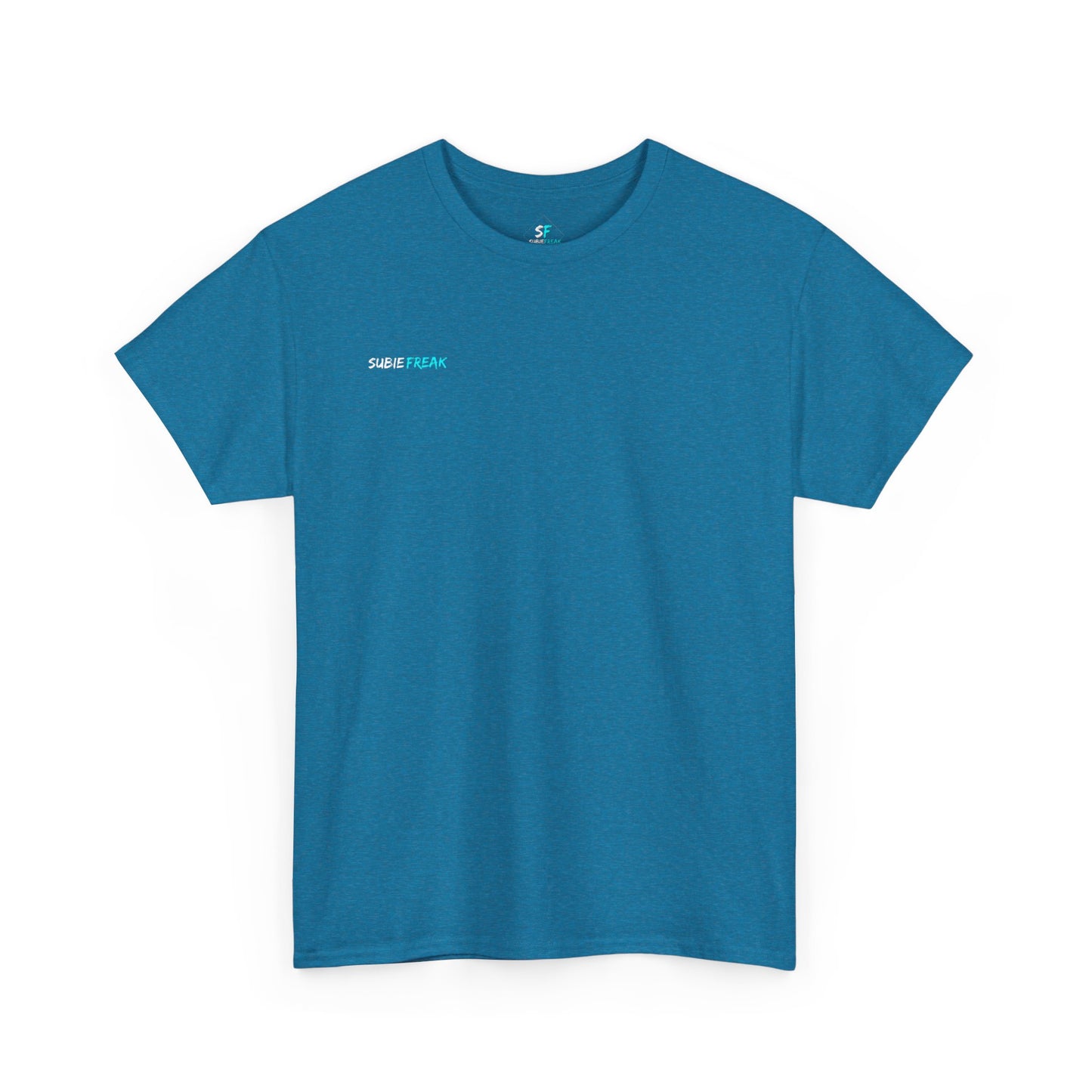 SubieFreak Triangle Hyper Teal Graphic Tee