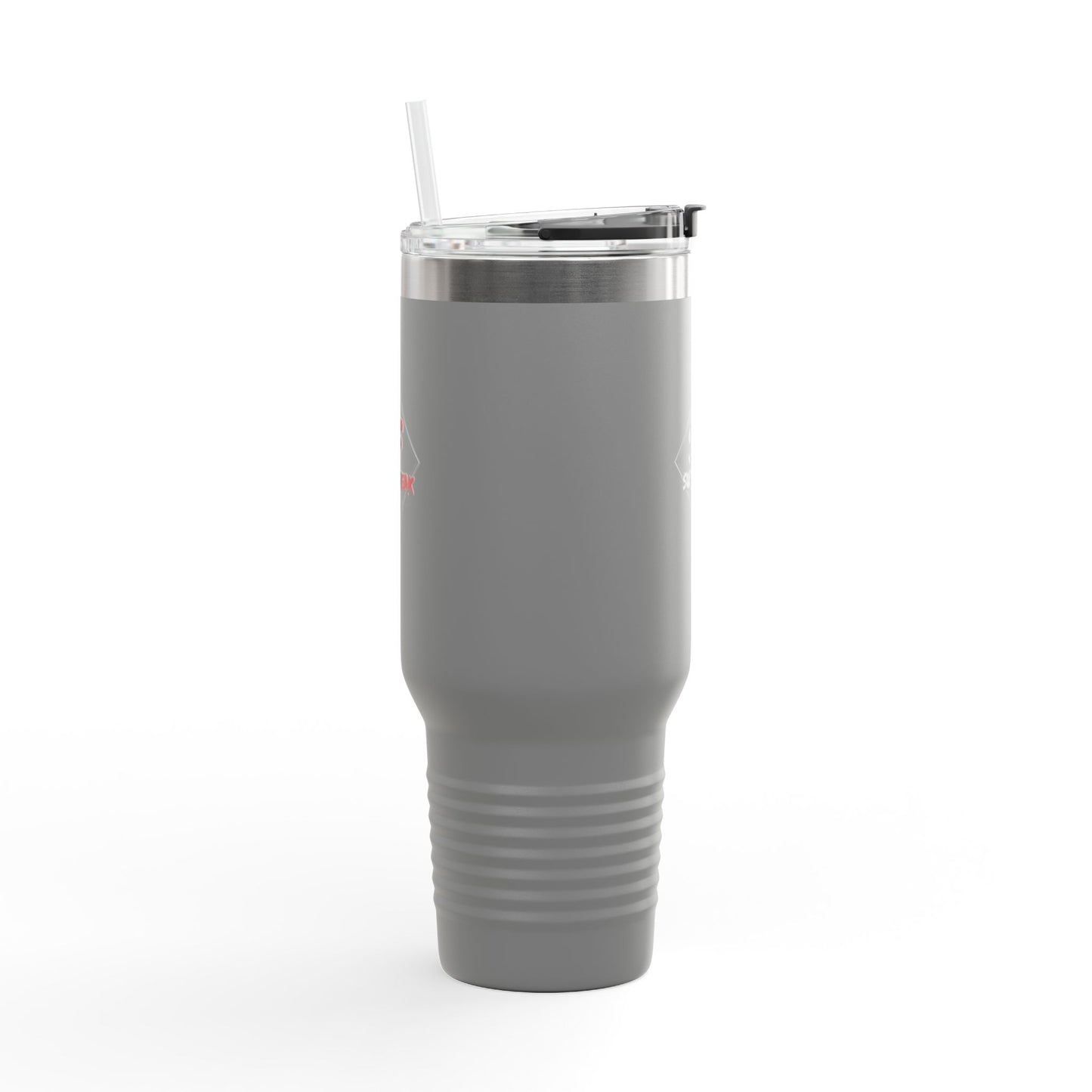 SubieFreak Red logo 40oz Travel Mug for Hot & Cold Drinks