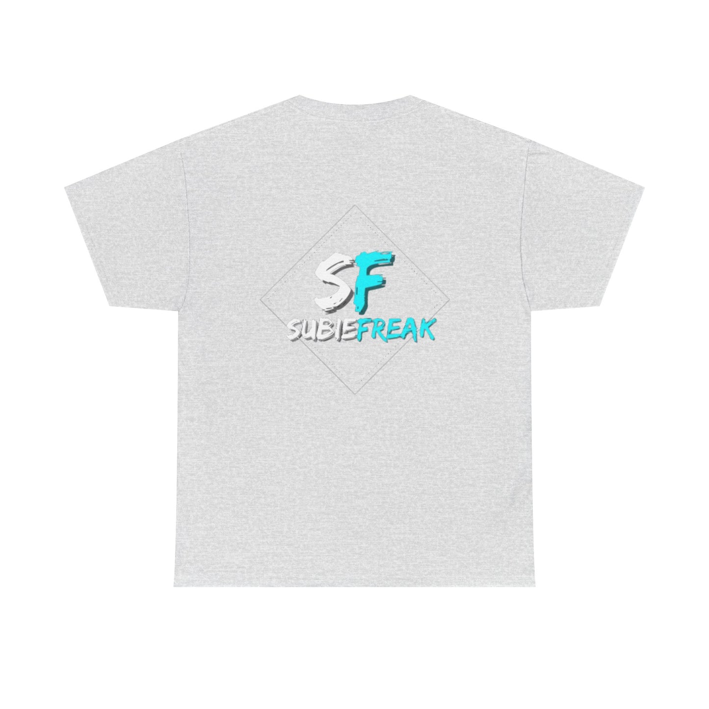 SubieFreak Triangle Hyper Teal Graphic Tee
