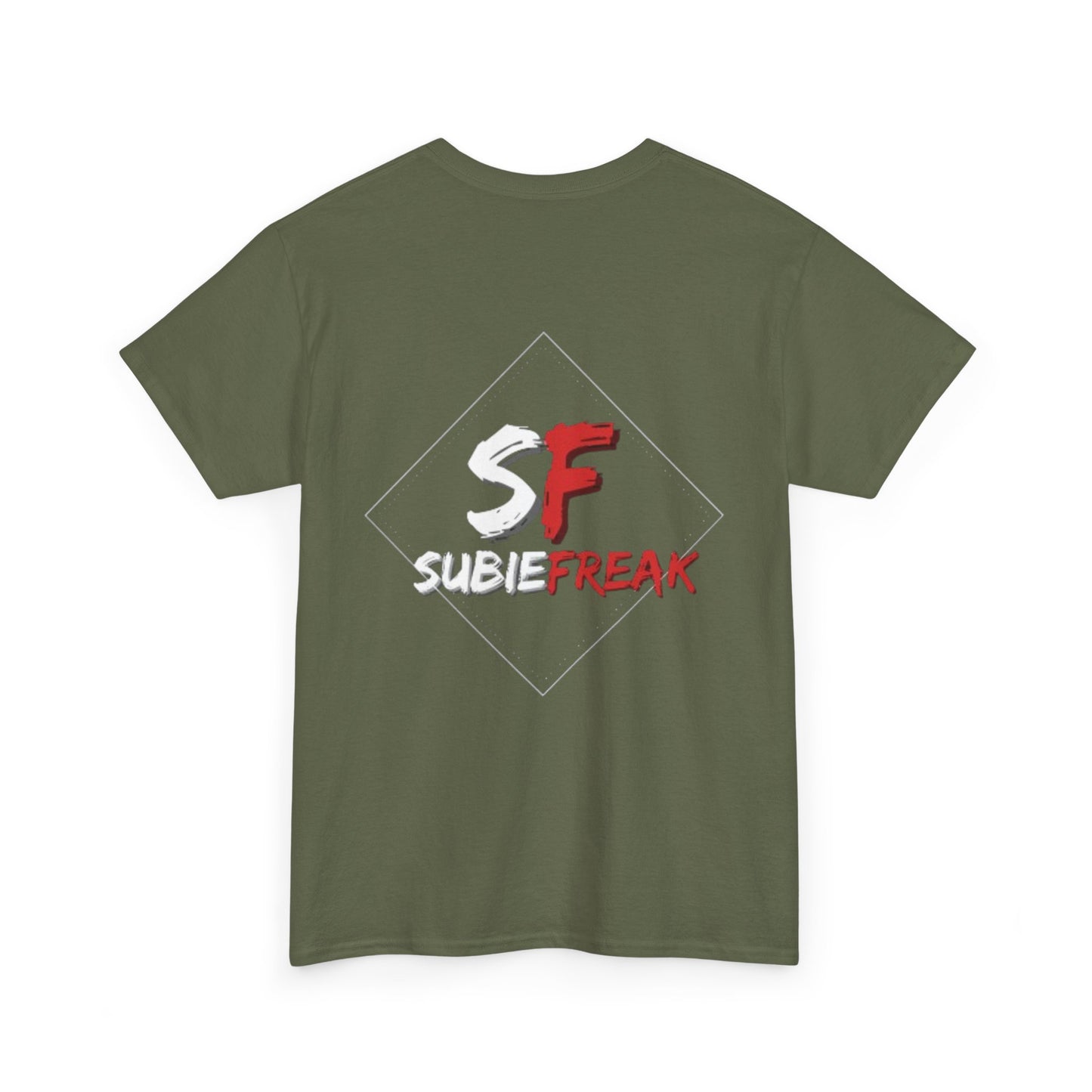 SubieFreak Triangle Hyper Teal Graphic Tee