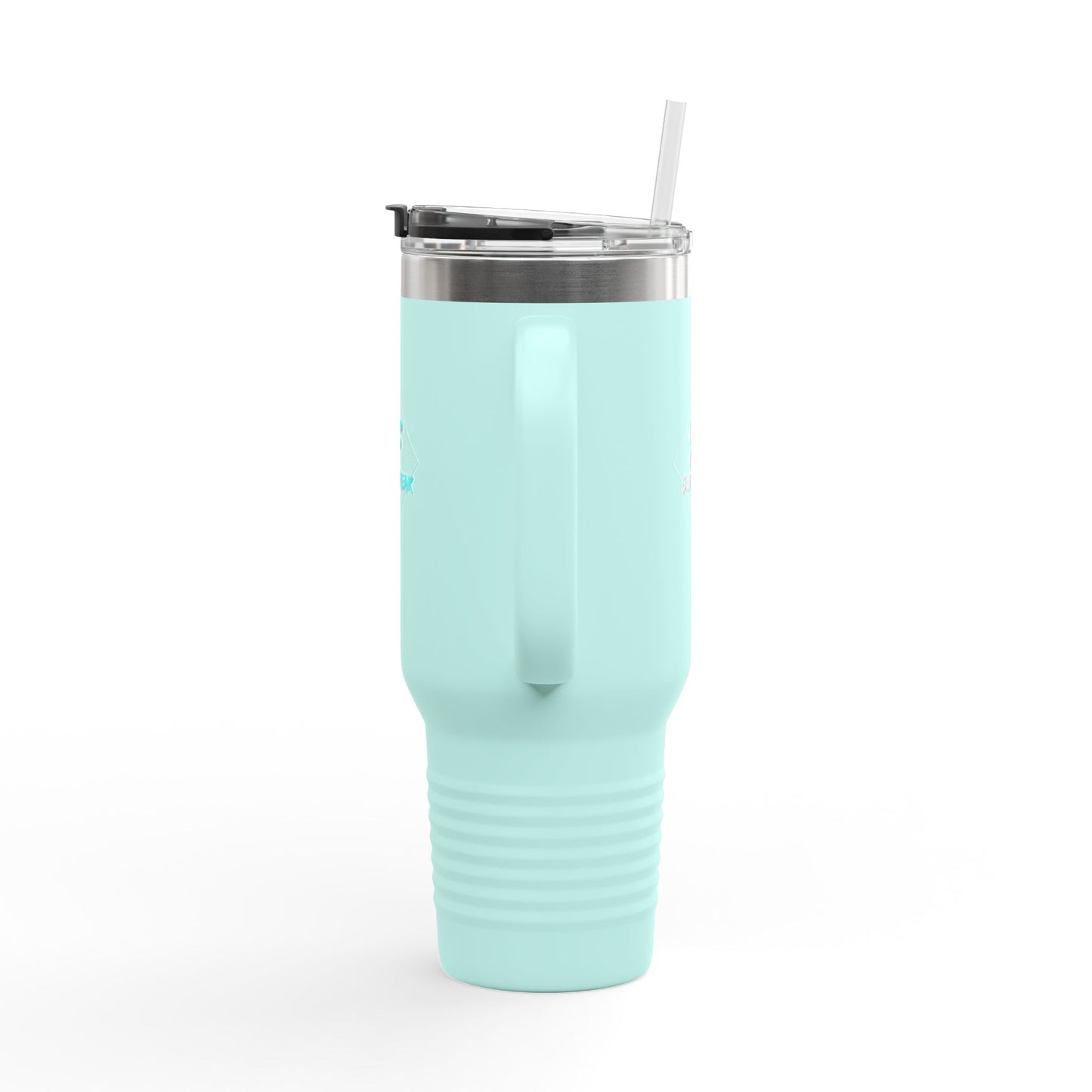 SubieFreak Teal logo 40oz Travel Mug for Hot & Cold Drinks