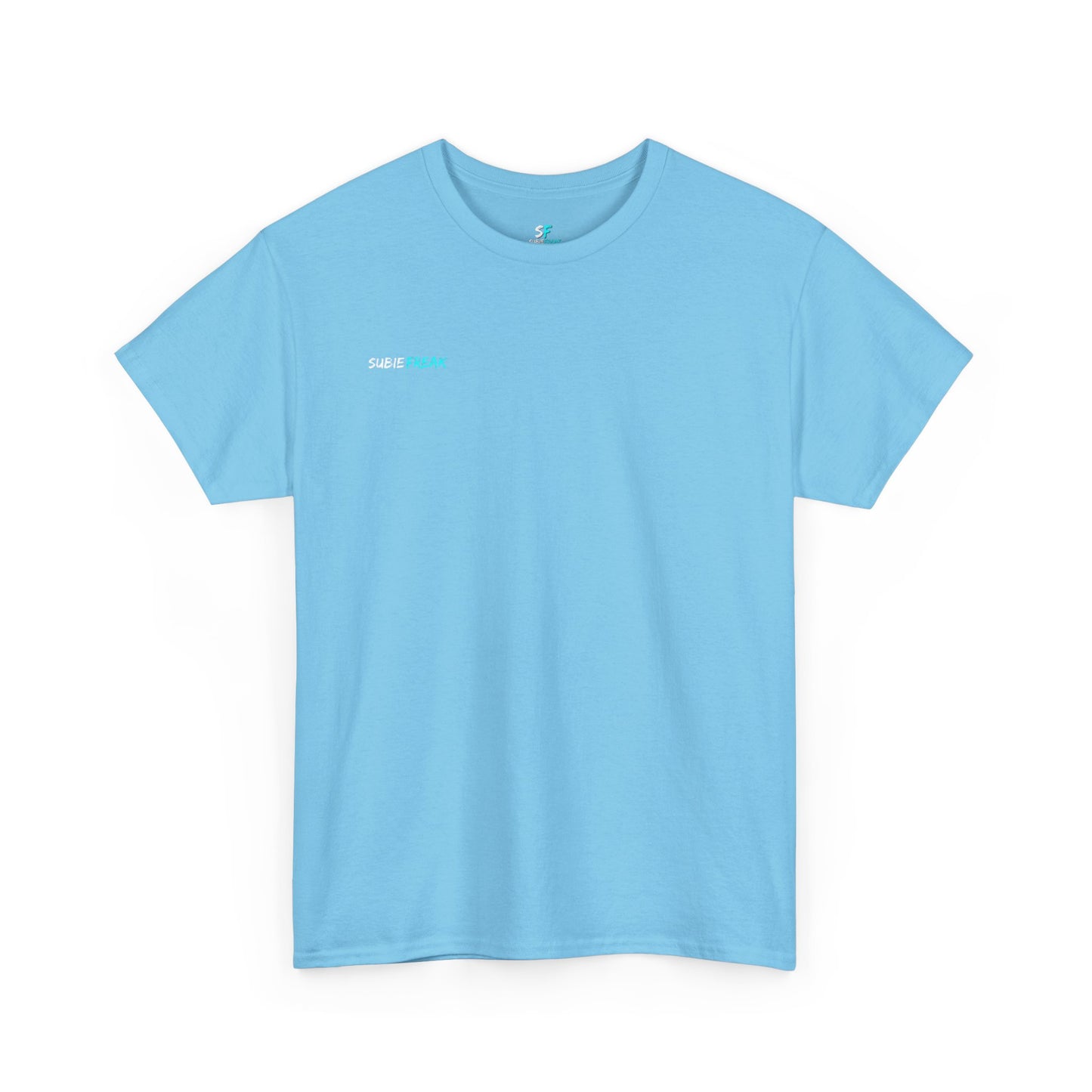 SubieFreak Triangle Hyper Teal Graphic Tee