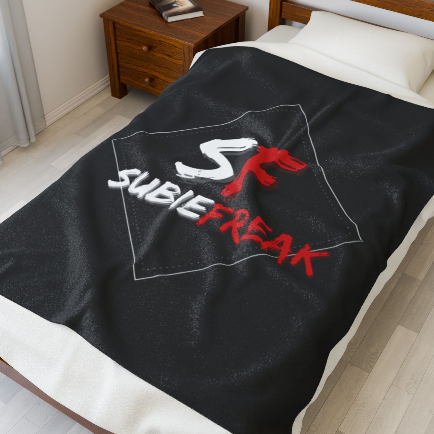 SubieFreak Red Plush Blanket