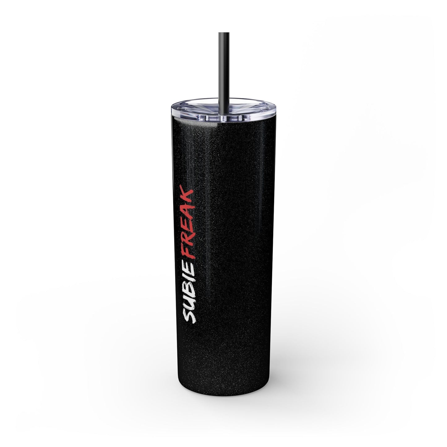 SubieFreak Red Lettering Tumbler: Cool 20oz Travel Mug