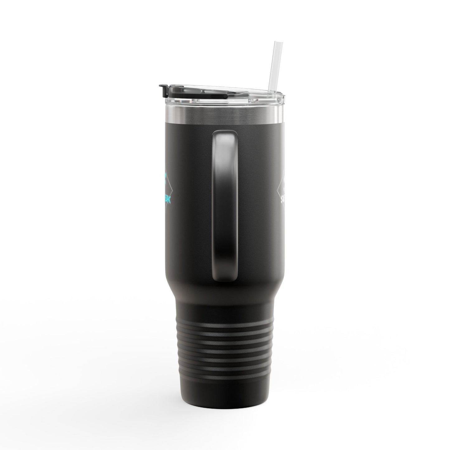 SubieFreak Teal logo 40oz Travel Mug for Hot & Cold Drinks