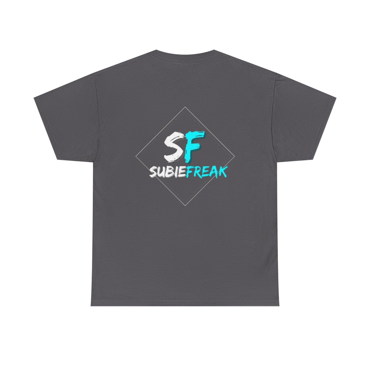 SubieFreak Triangle Hyper Teal Graphic Tee
