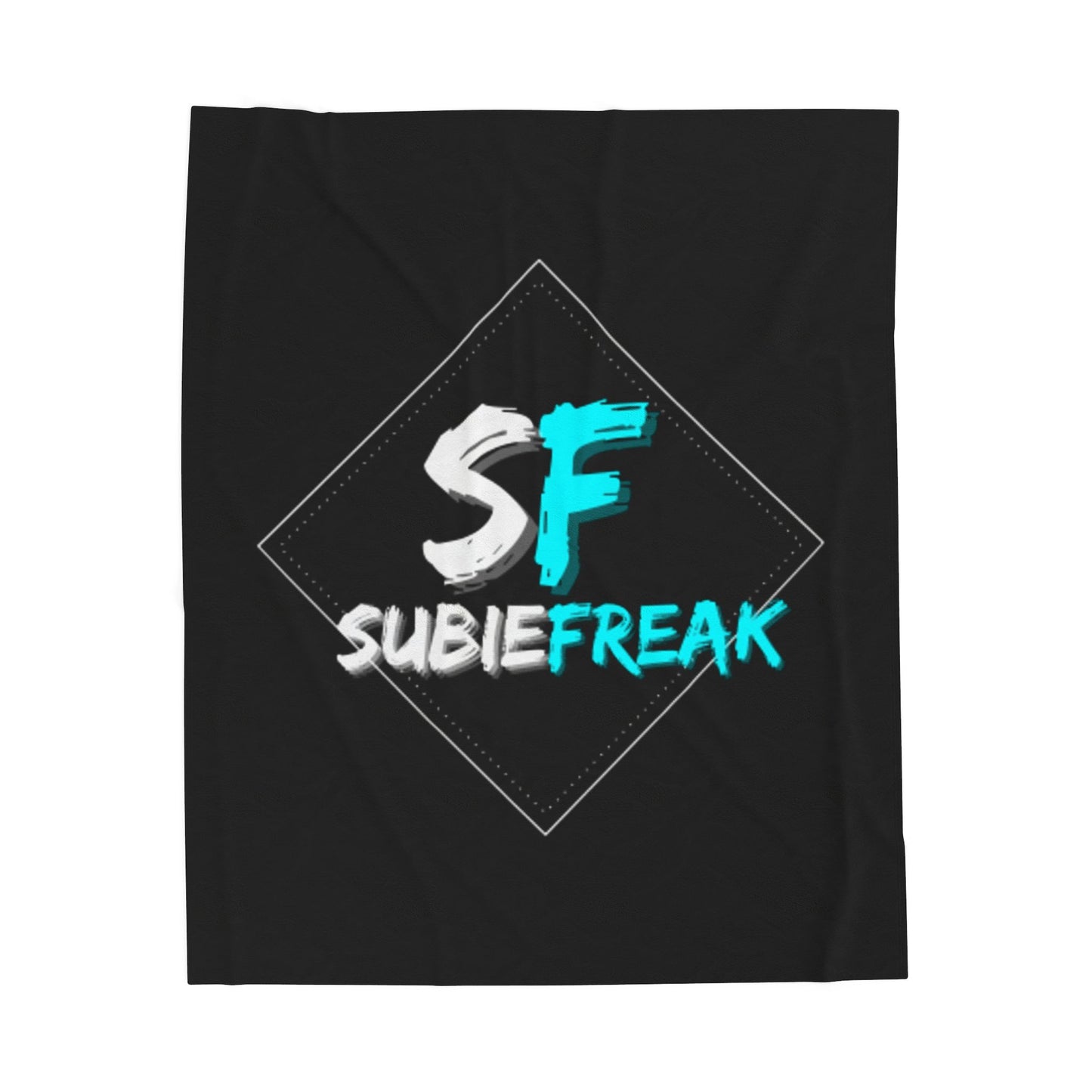 SubieFreak Hyper Teal Plush Blanket