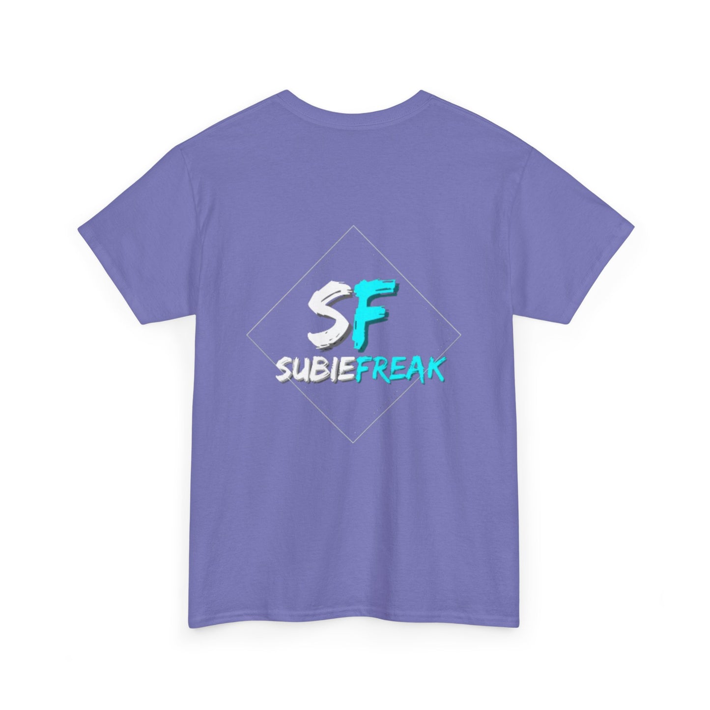 SubieFreak Triangle Hyper Teal Graphic Tee