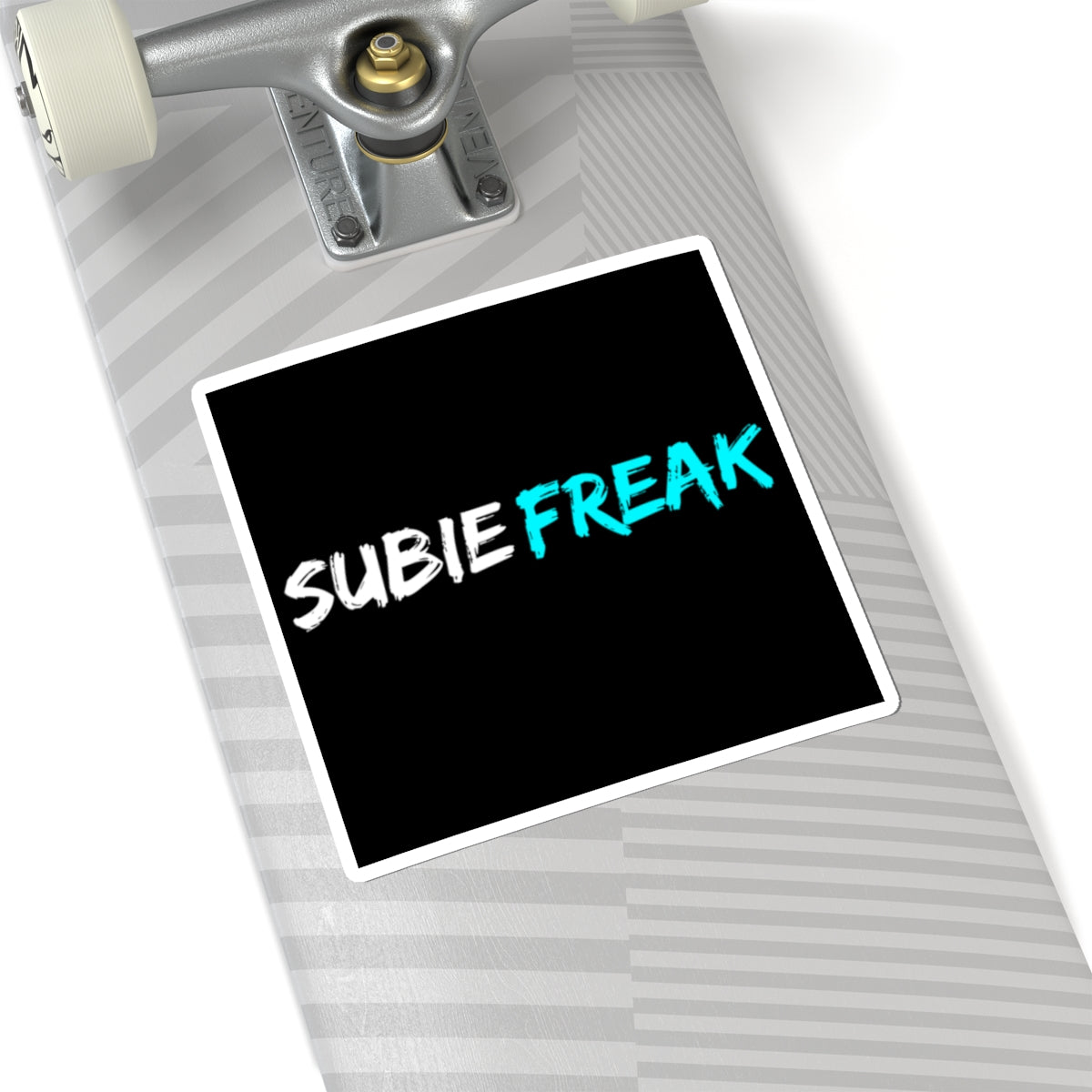 SubieFreak Hyper Teal Kiss-Cut Stickers