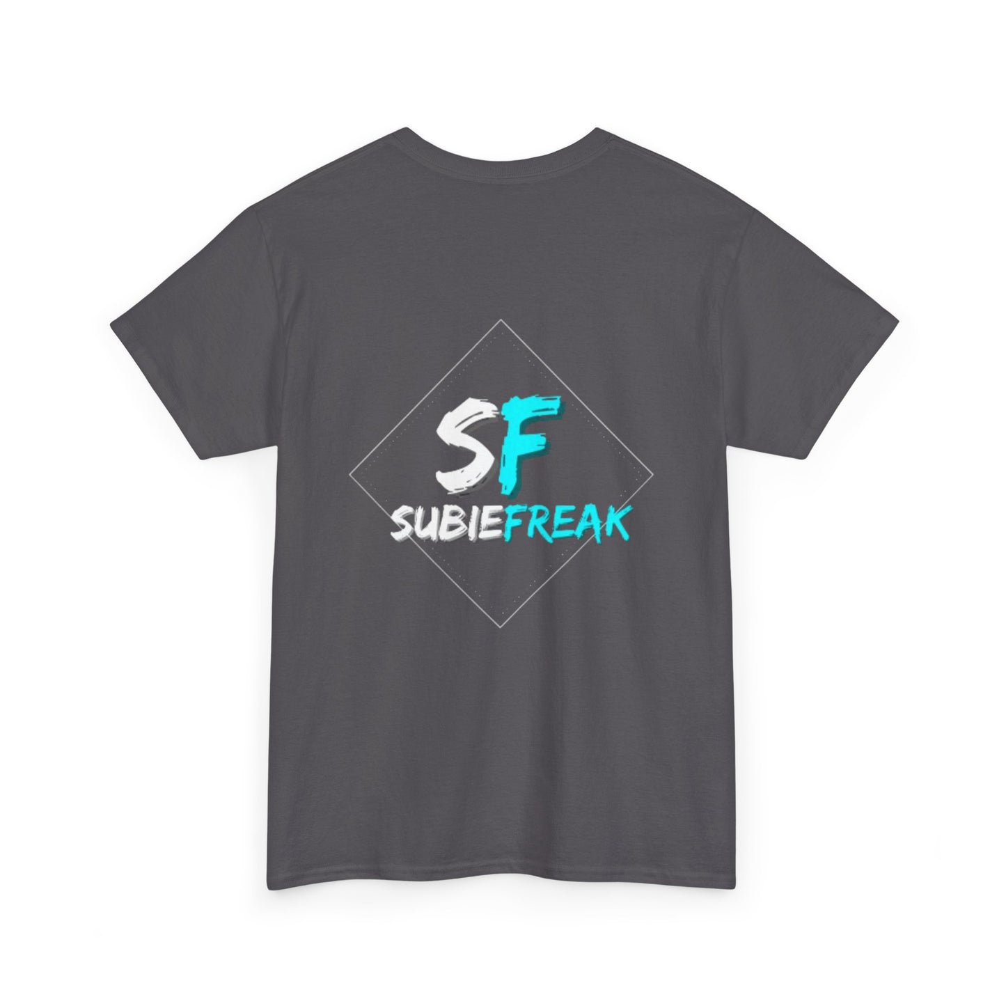 SubieFreak Triangle Hyper Teal Graphic Tee