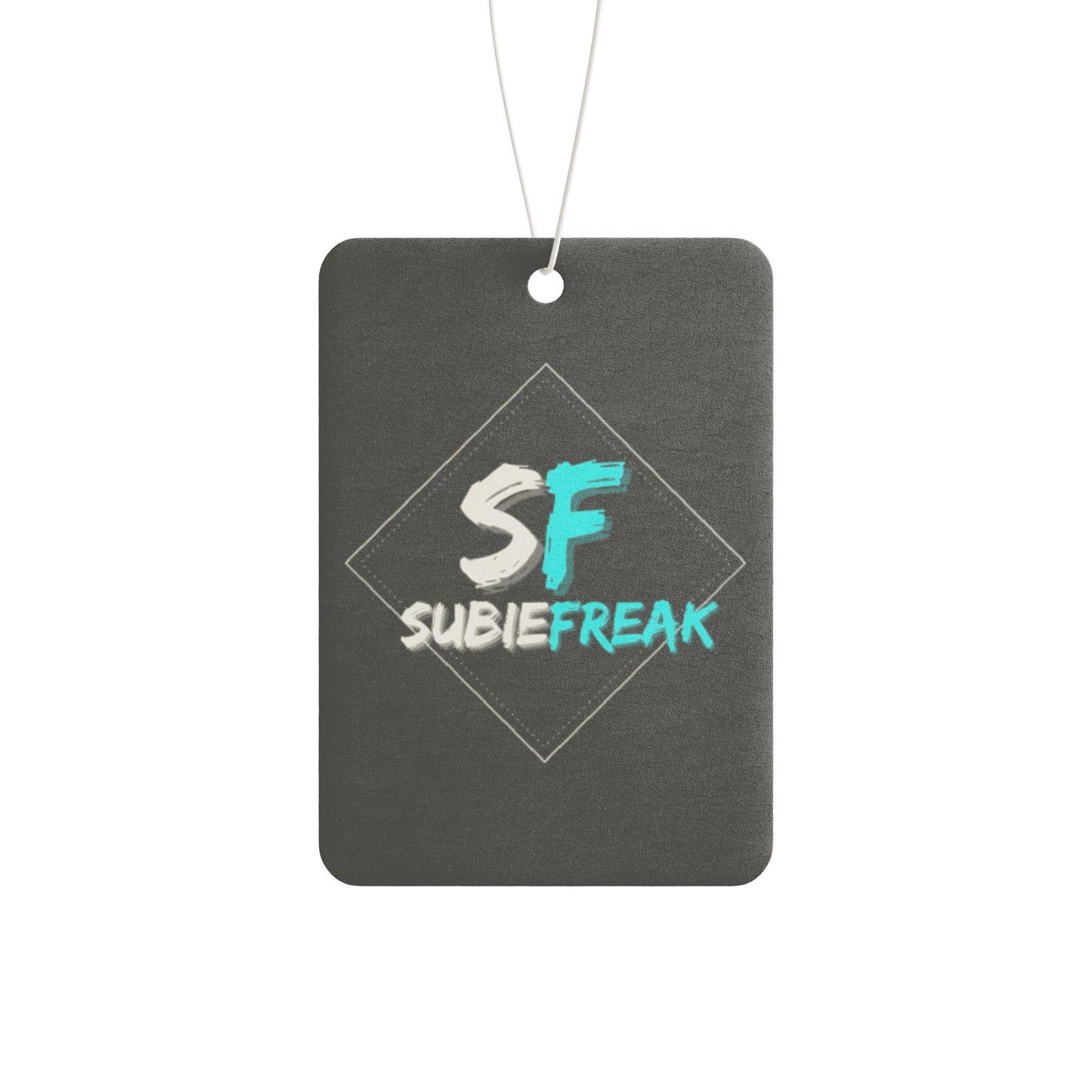 SubieFreak Car Air Freshener (Hyper Teal)