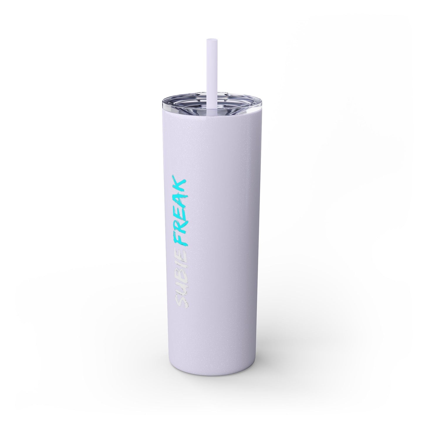 SubieFreak Teal Lettering Tumbler: Cool 20oz Travel Mug