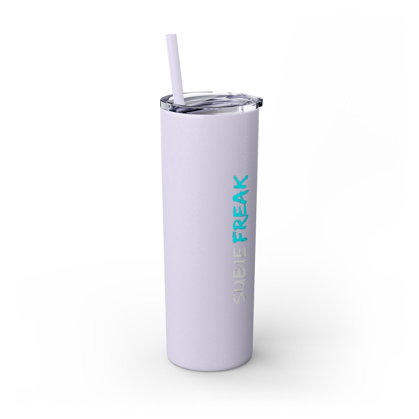 SubieFreak Teal Lettering Tumbler: Cool 20oz Travel Mug