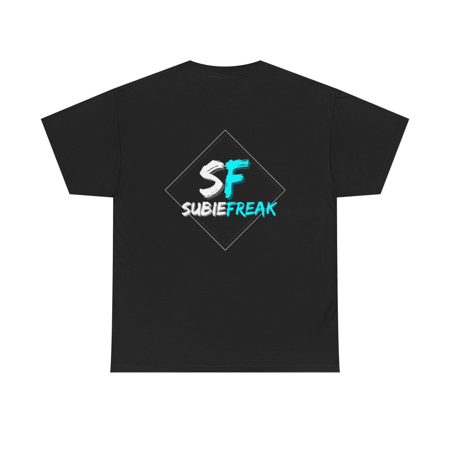 SubieFreak Triangle Hyper Teal Graphic Tee