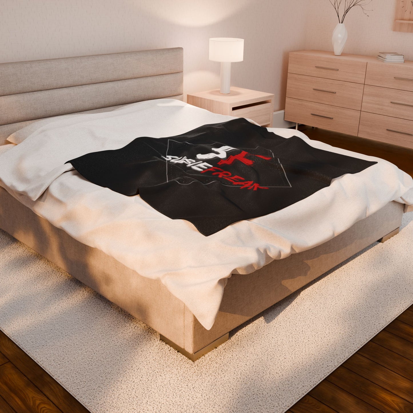 SubieFreak Red Plush Blanket