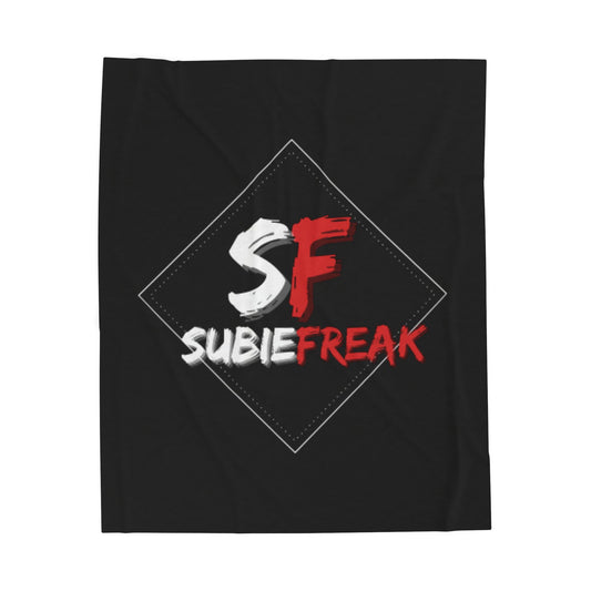 SubieFreak Red Plush Blanket