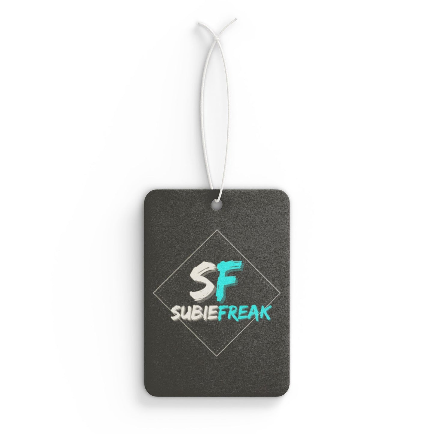 SubieFreak Car Air Freshener (Hyper Teal)