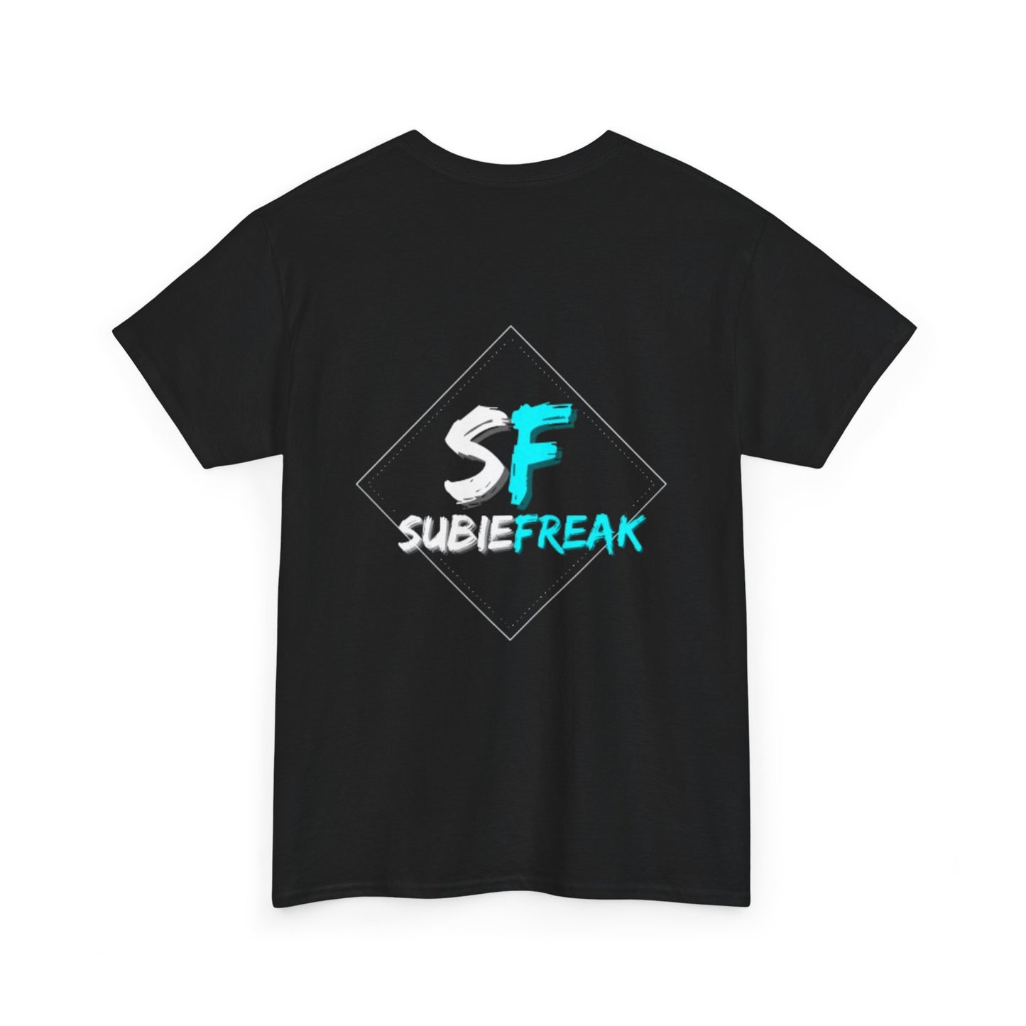 SubieFreak Triangle Hyper Teal Graphic Tee
