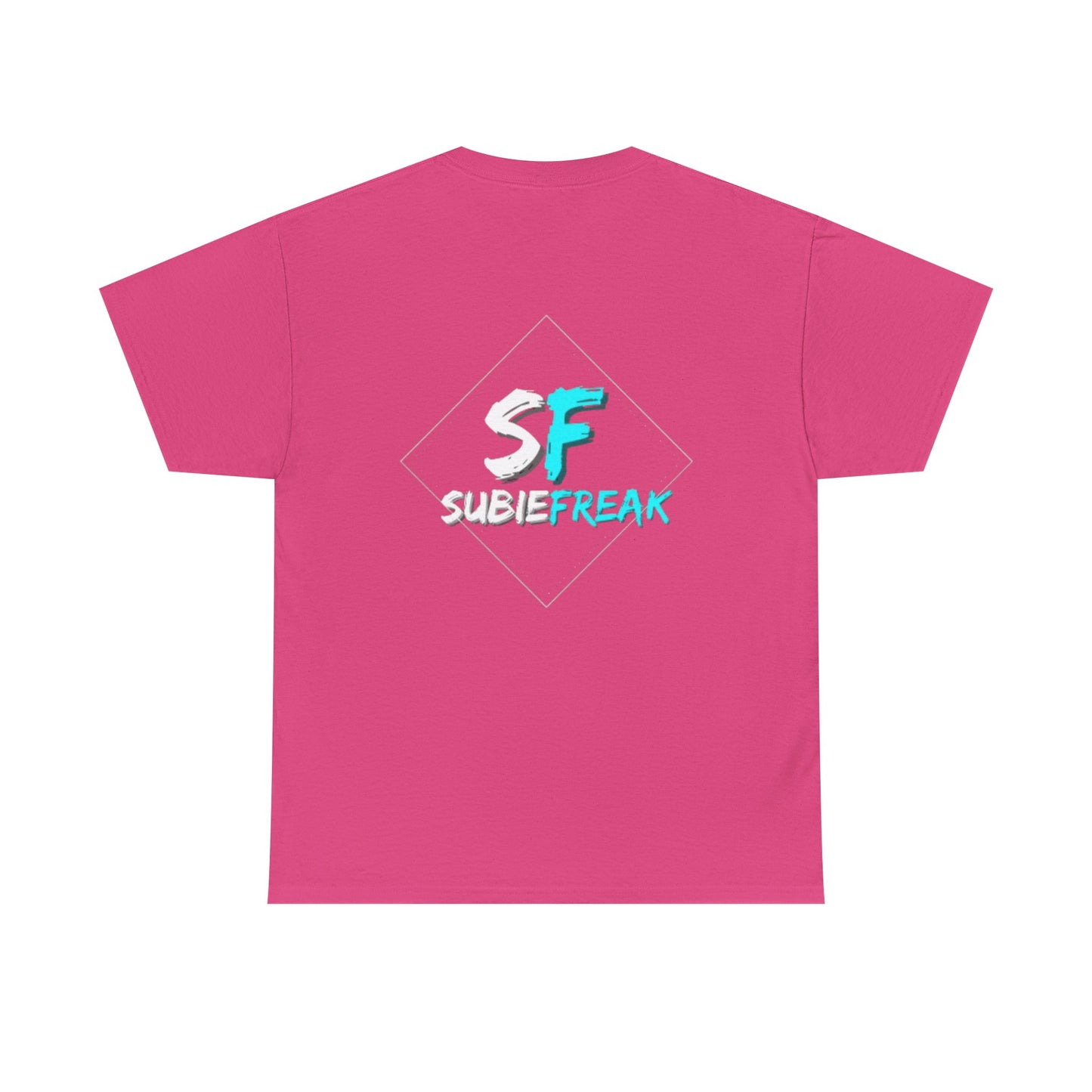 SubieFreak Triangle Hyper Teal Graphic Tee