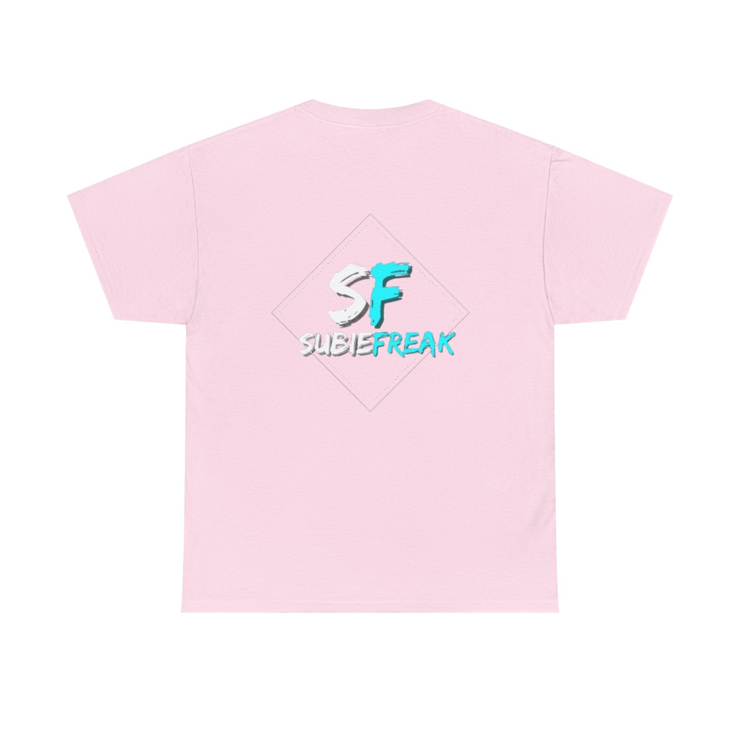 SubieFreak Triangle Hyper Teal Graphic Tee