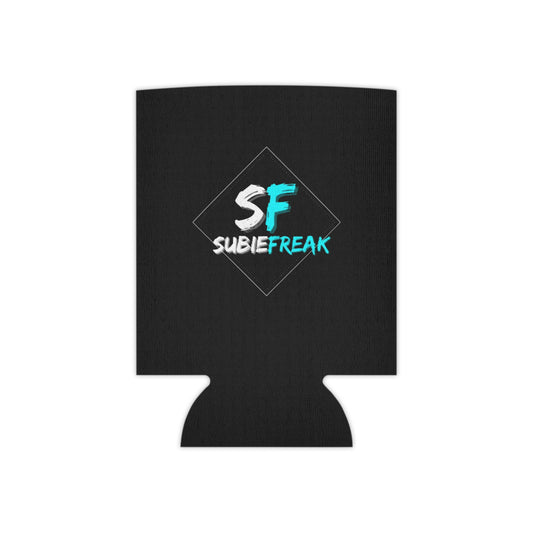 SubieFreak Hyper Teal Can Cooler