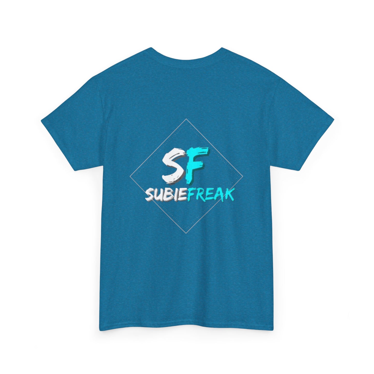 SubieFreak Triangle Hyper Teal Graphic Tee