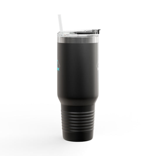 SubieFreak Teal logo 40oz Travel Mug for Hot & Cold Drinks