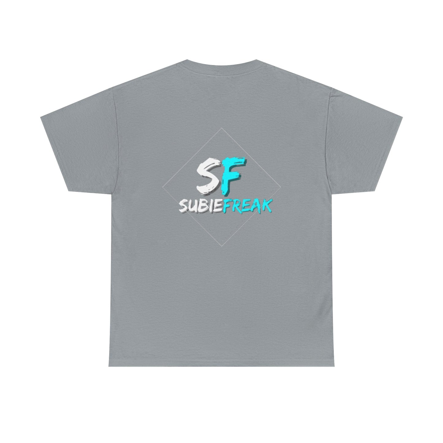 SubieFreak Triangle Hyper Teal Graphic Tee
