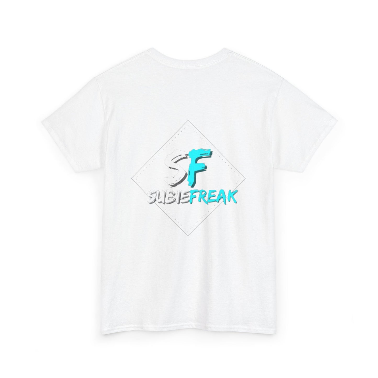 SubieFreak Triangle Hyper Teal Graphic Tee