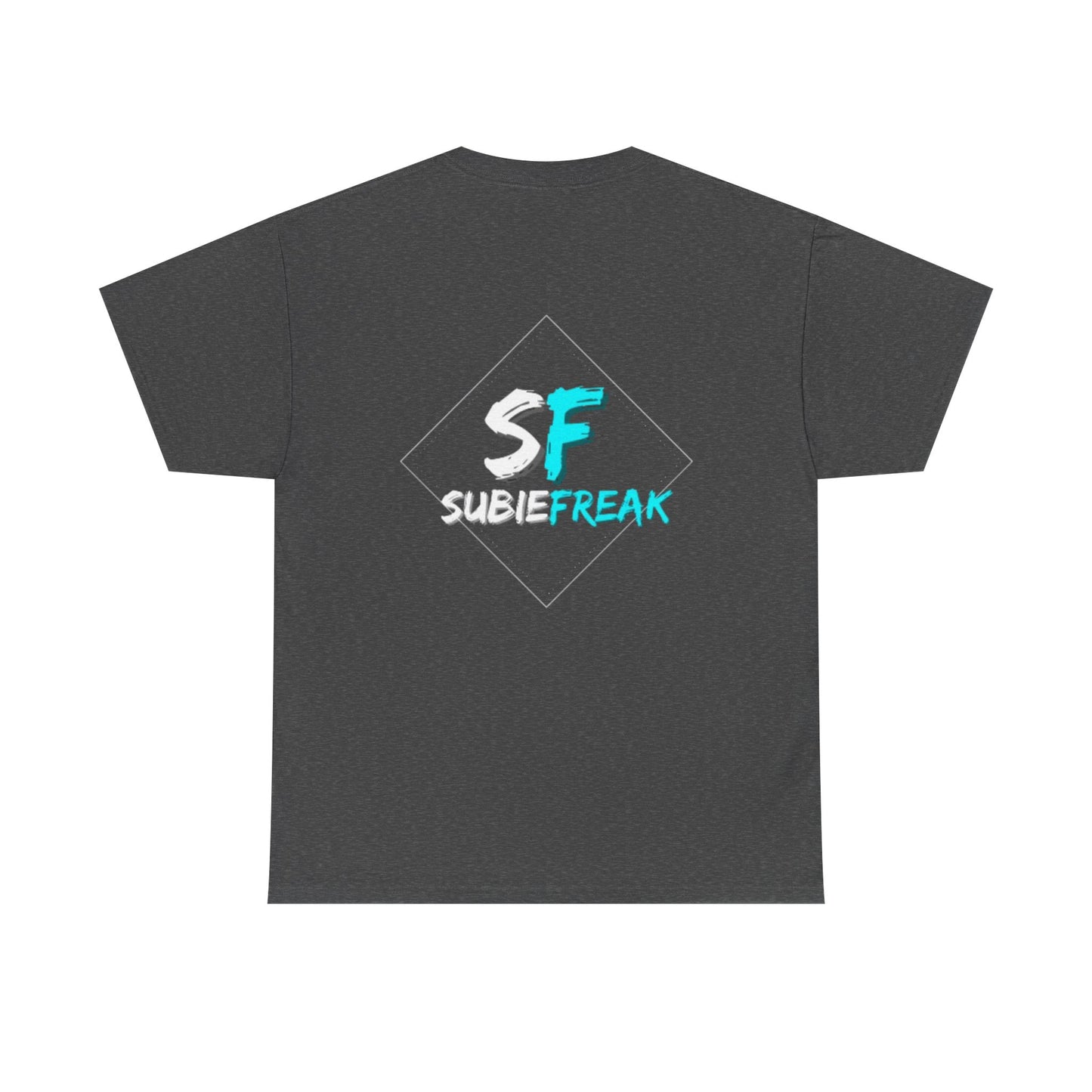 SubieFreak Triangle Hyper Teal Graphic Tee