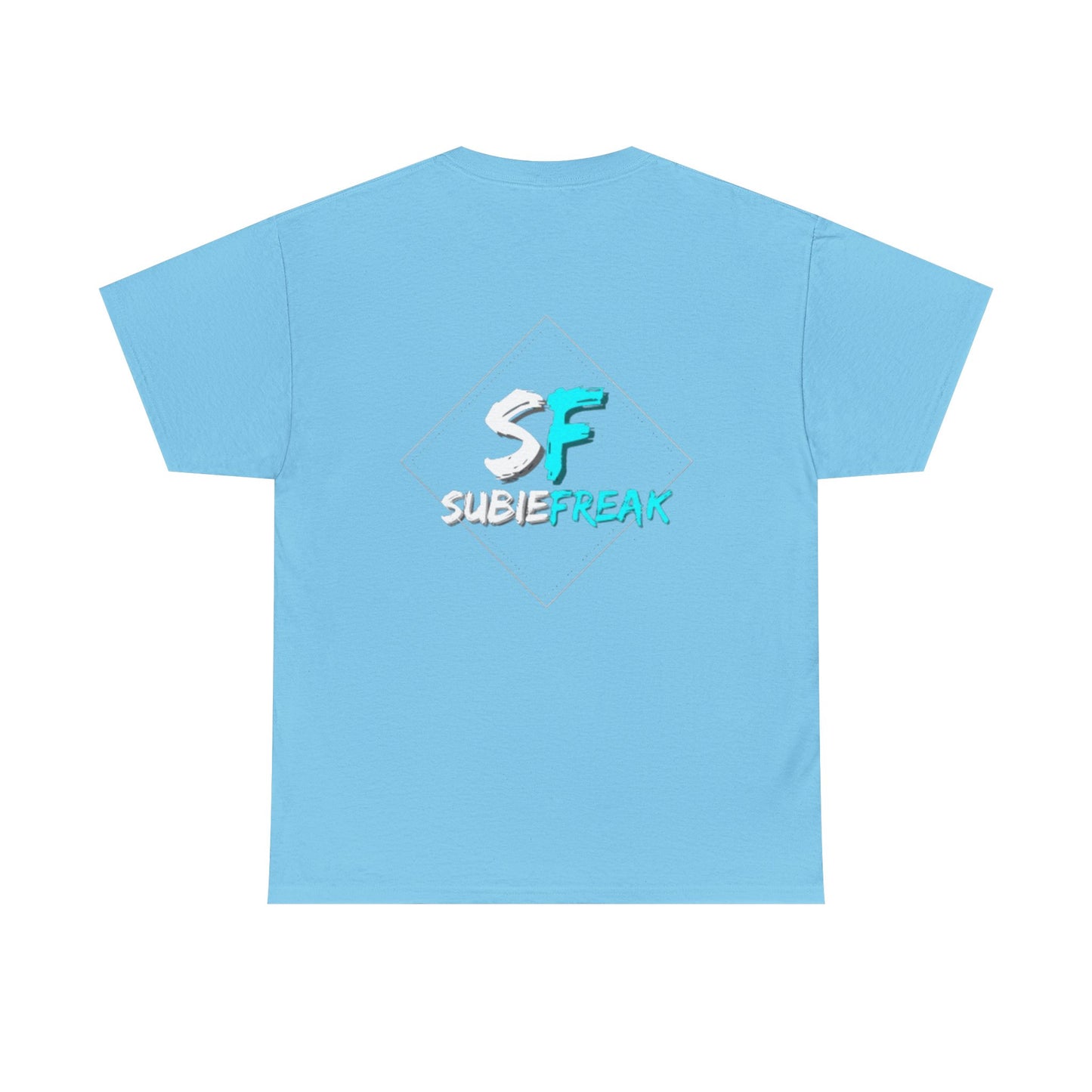 SubieFreak Triangle Hyper Teal Graphic Tee