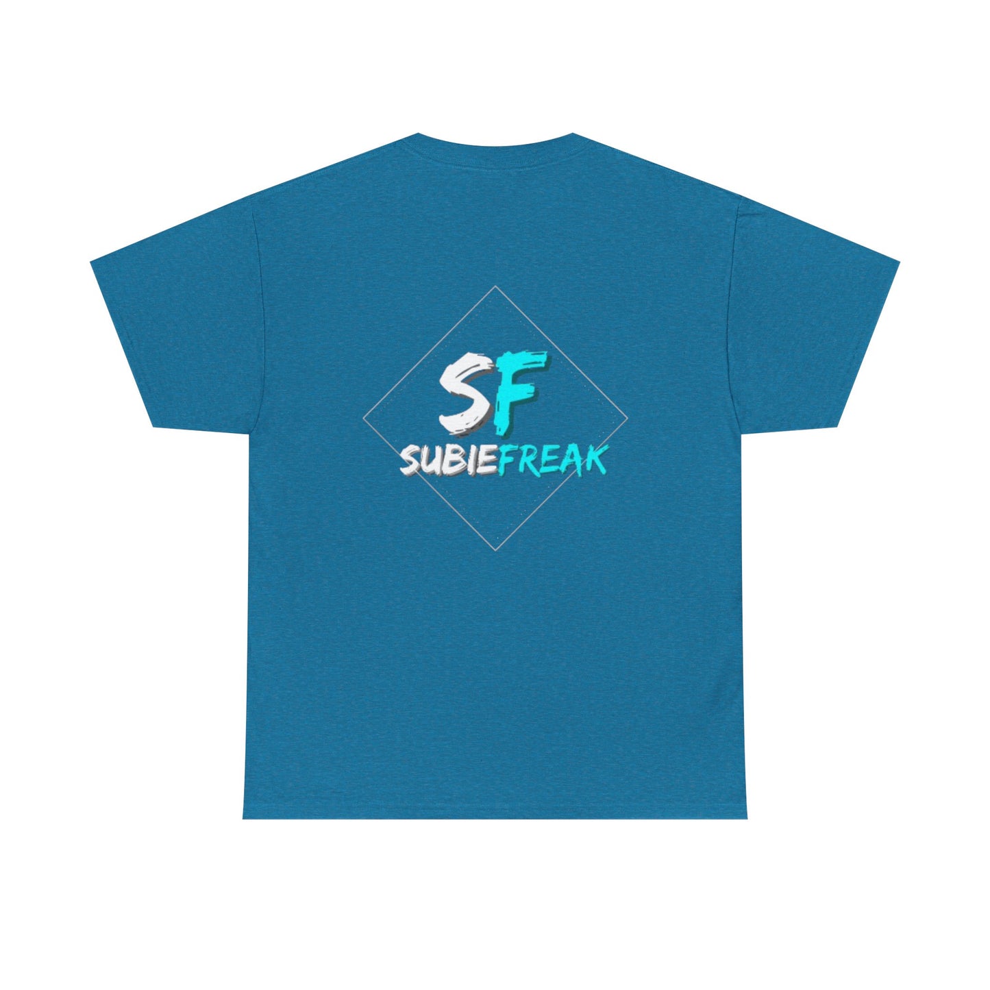 SubieFreak Triangle Hyper Teal Graphic Tee