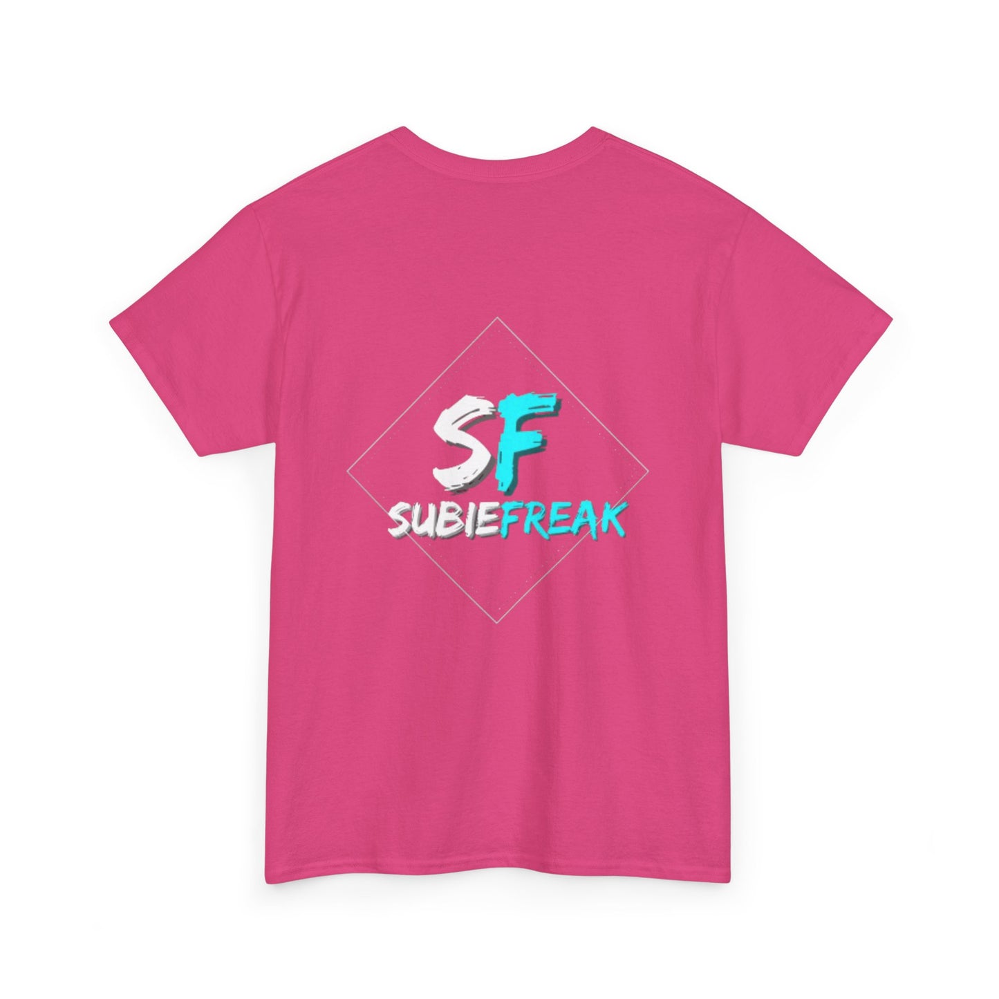 SubieFreak Triangle Hyper Teal Graphic Tee