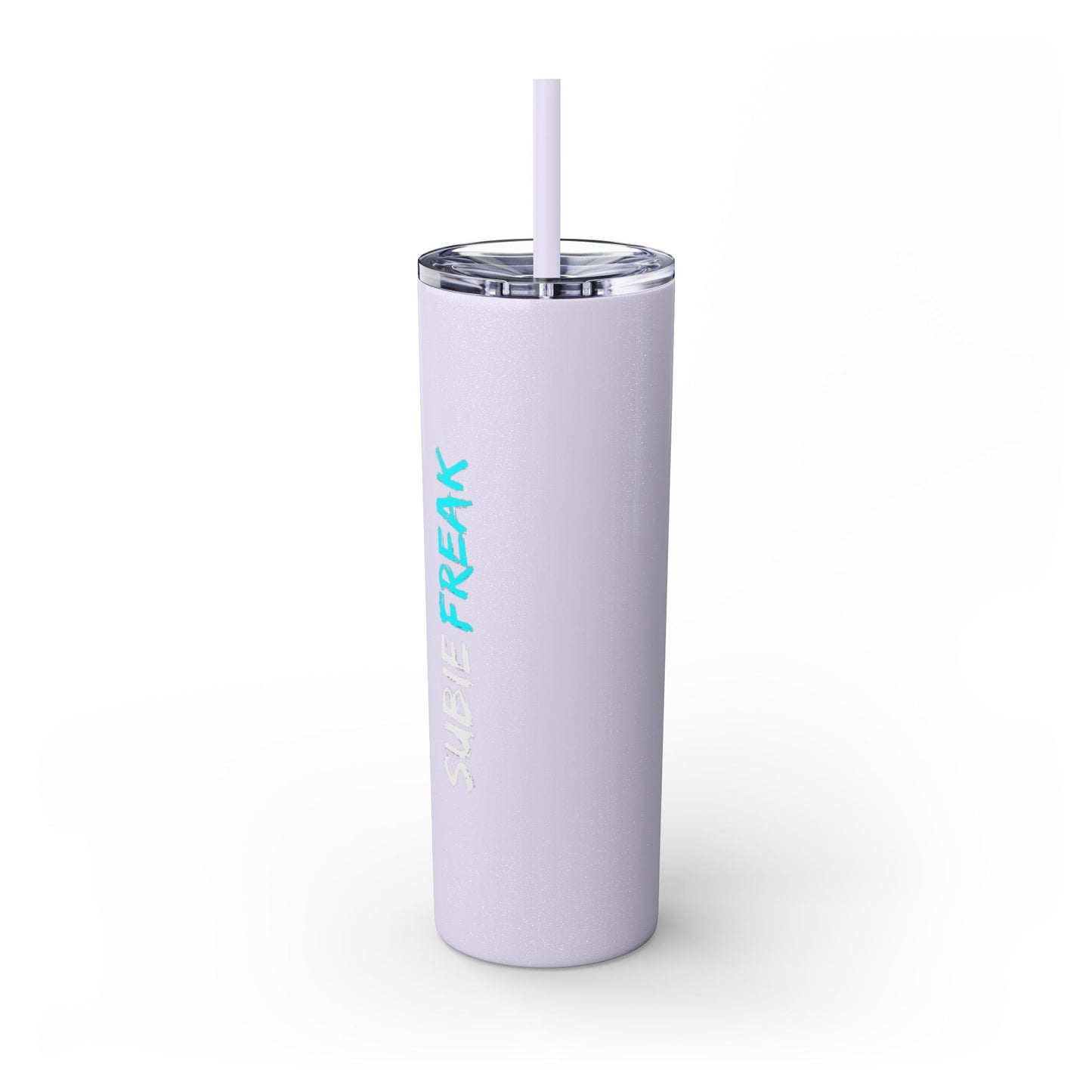 SubieFreak Teal Lettering Tumbler: Cool 20oz Travel Mug