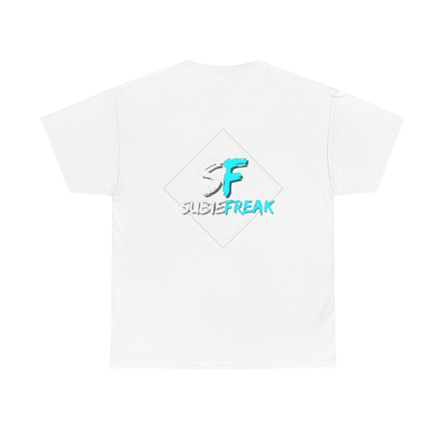 SubieFreak Triangle Hyper Teal Graphic Tee